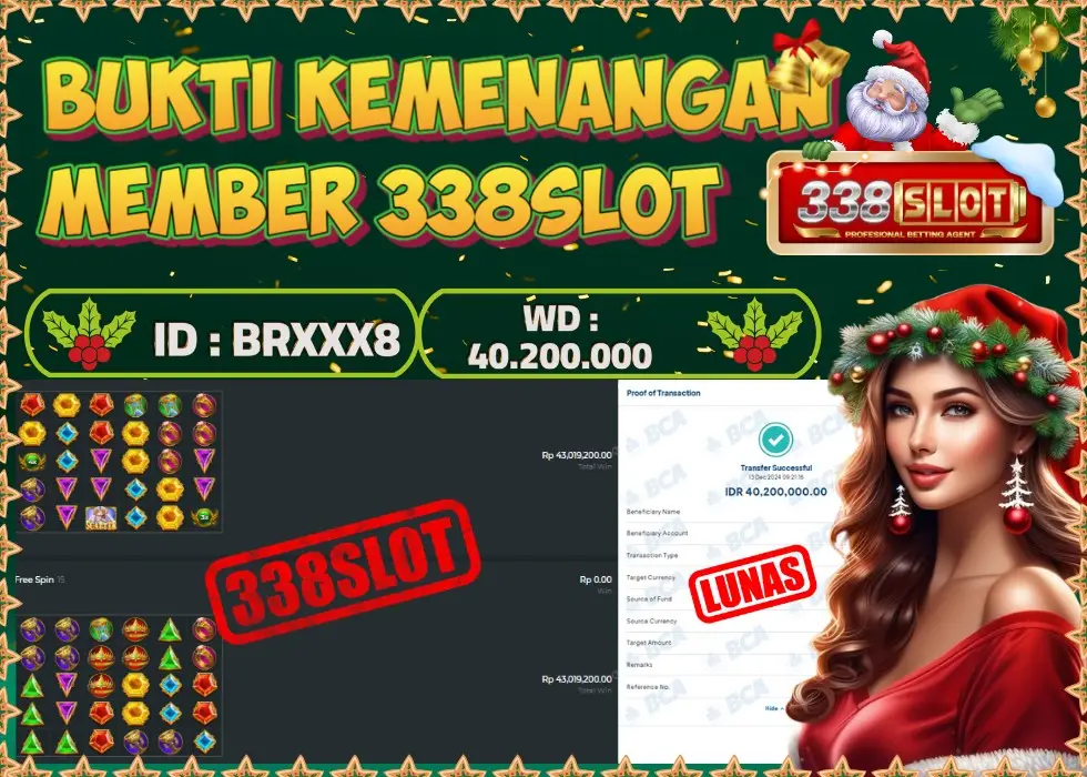 338SLOT JACKPOT GAME PRAGMATIC OLYMPUS! Rp 40.200.000 - LUNAS!!!