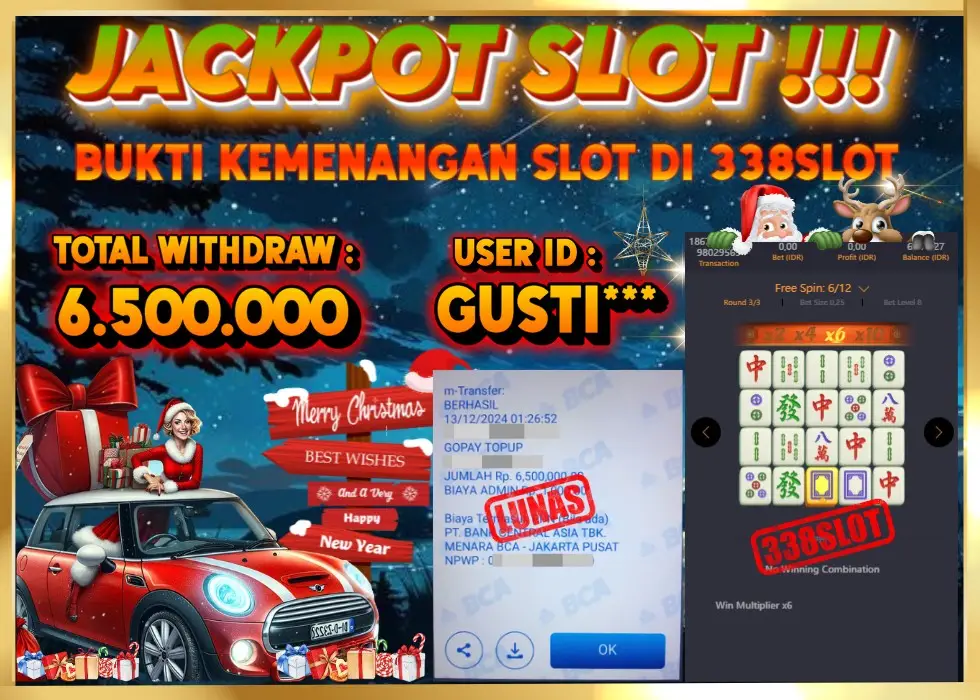 338SLOT JACKPOT GAME PG SOFT MAHJONG! Rp 6.500.000 - LUNAS!!!