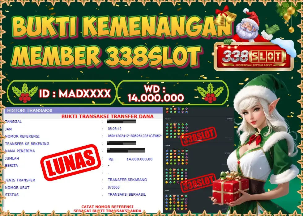 338SLOT JACKPOT GAME PRAGMATIC STARLIGHT! Rp 14.000.000 - LUNAS!!!