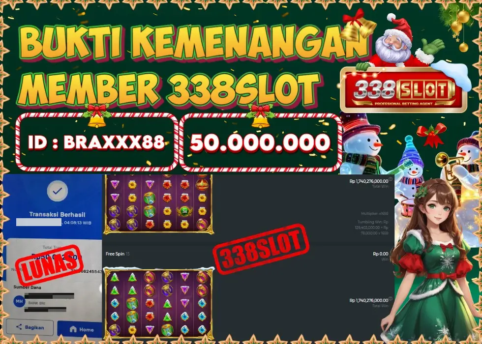 338SLOT JACKPOT GAME SLOT ZEUS OLYMPUS! Rp 50.000.000 - LUNAS!!!