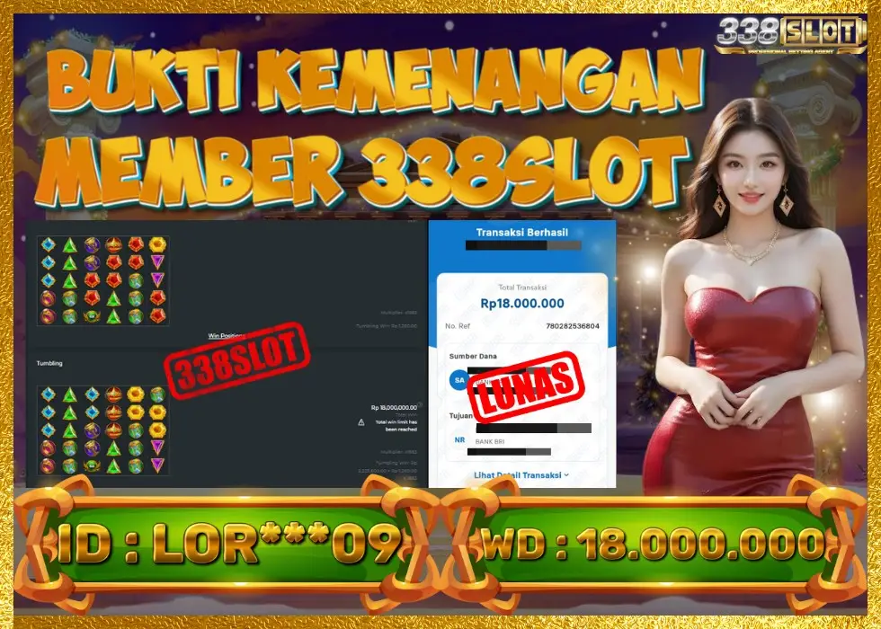 338SLOT JACKPOT GAME SLOT ZEUS JACKPOT MAXWIN! Rp 18.000.000 - LUNAS!!!