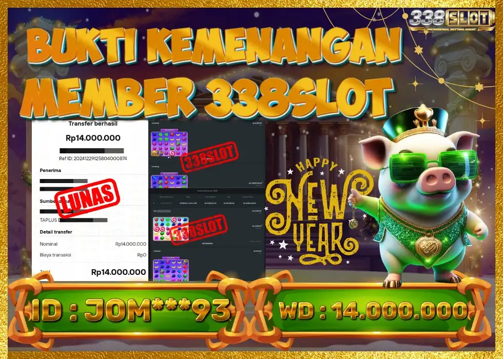 338SLOT JACKPOT GAME SLOT BONANZA TERLARIS! Rp 14.000.000 - LUNAS!!!