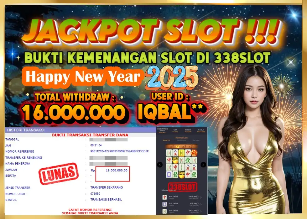 338SLOT JACKPOT GAME PG SOFT MAHJONG TERBAIK! Rp 16.000.000 - LUNAS!!!