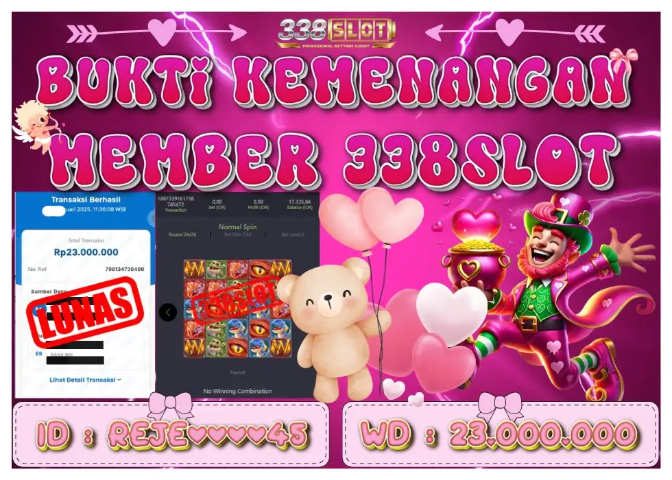 338SLOT JACKPOT GAME PGSOFT MAHJONG TERBARU! Rp 23.000.000 - LUNAS!!!