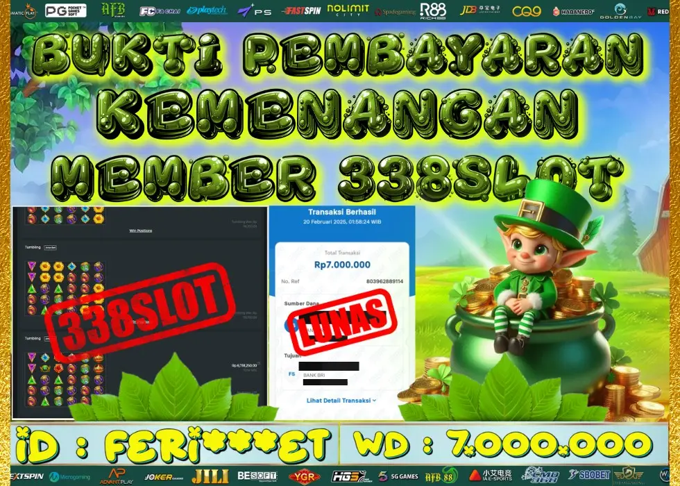 338SLOT JACKPOT GAME SLOT ZEUS GACOR NO.1! Rp 7.000.000 - LUNAS!!!