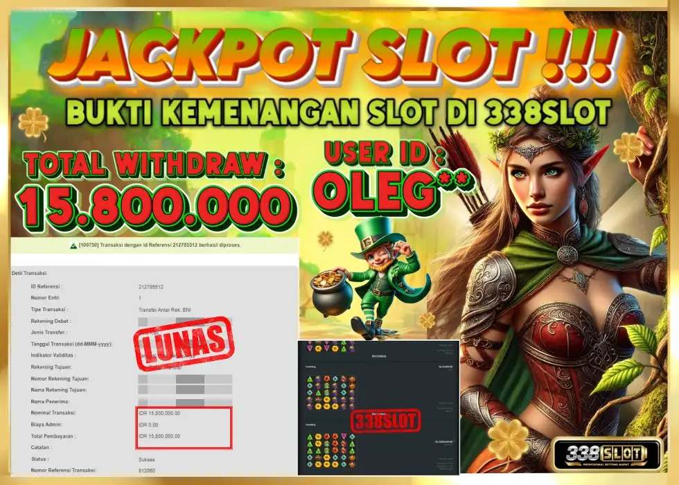 338SLOT JACKPOT GAME SLOT ZEUS PRAGMATIC! Rp 15.800.000 - LUNAS!!!