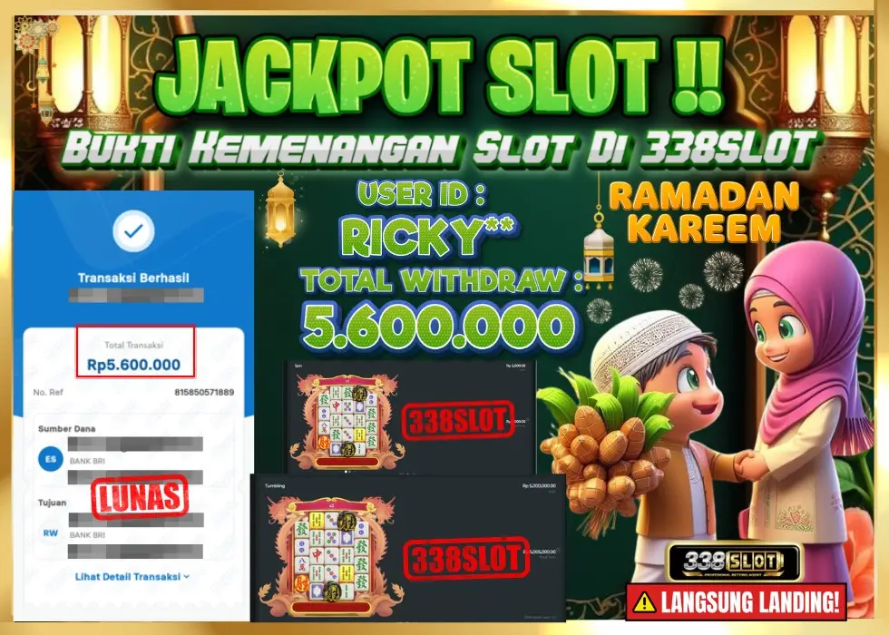 338SLOT JACKPOT GAME JUDI PGSOFT PREMIUM! Rp 5.600.000 - LUNAS!!!