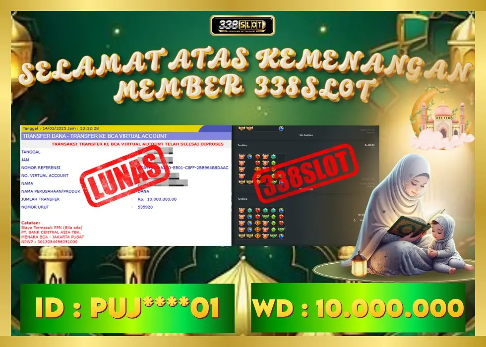 338SLOT JACKPOT GAME SLOT PRAGMATIC PRINCESS! Rp 10.000.000 - LUNAS!!!
