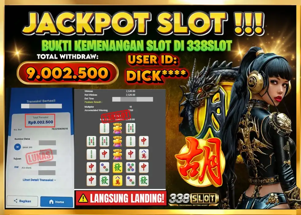 338SLOT JACKPOT GAME SLOT OLYMPUS! Rp 9.002.500 - LUNAS!!!