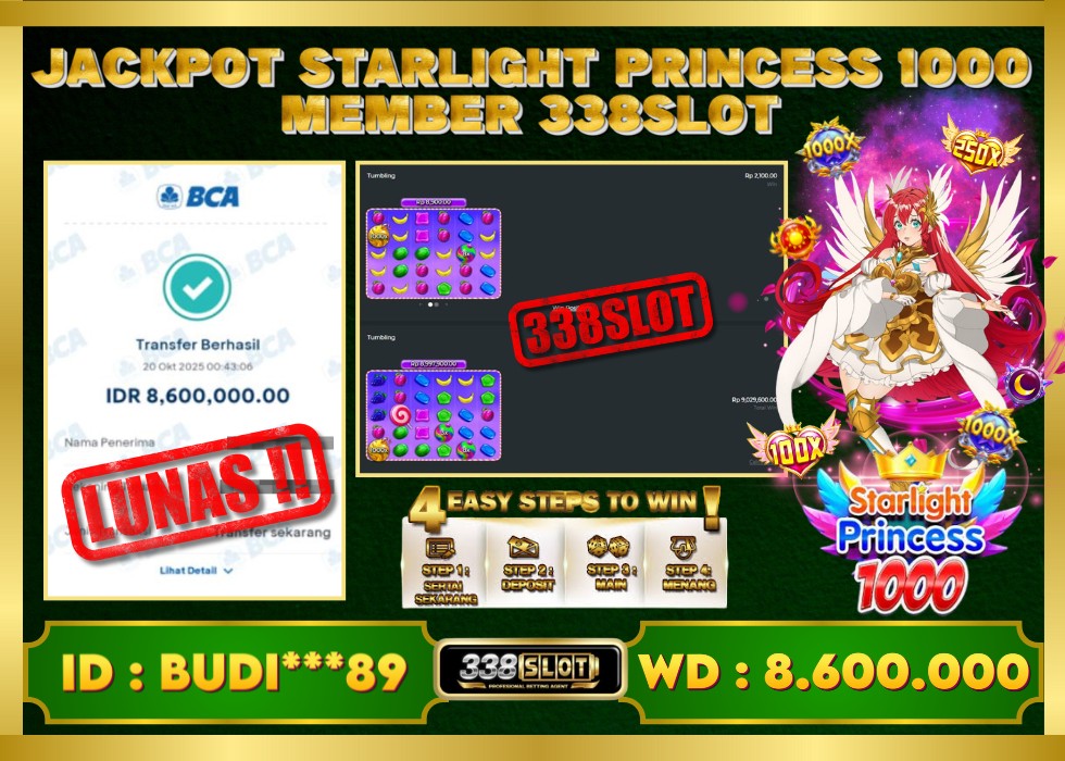 338SLOT JACKPOT GAME JUDI PRAGMTIC PLAY SWEET BONANZA 1000 RESMI DAN TERBAIK! Rp 8.600.000 - LUNAS!!!